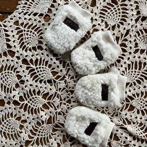 Doggie Ugg booties Sherpa